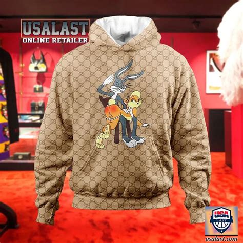 gucci bugs bunny case|gucci hoodie bunny.